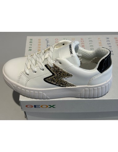 Baskets Geox J45DVA j mikiroshi A white black Economisez 