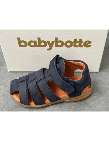 Sandalettes Babybotte 4381B002 tafari nabuk bleu meilleur choix