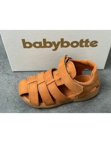 Sandalettes Babybotte 4381B038 tafari nabuck cognac store