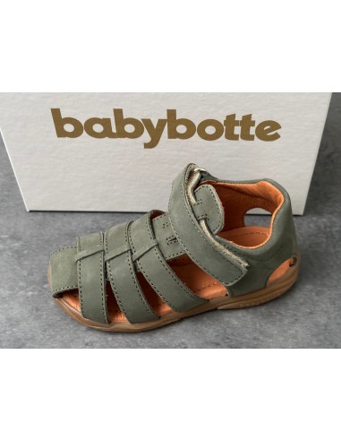 Sandalettes Babybotte 4381B068 tafari nabuk vert Venez découvrir notre 