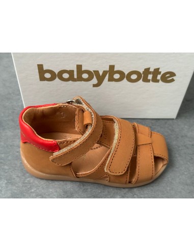 Sandalettes Babybotte 4019B038 géo nabuk cognac votre