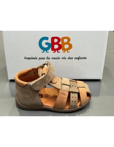 Sandalettes GBB 24009AJ166 barni taupe camel des créatures d'habitude