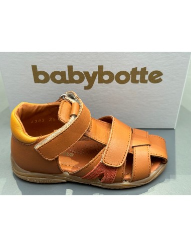 Sandalettes Babybotte 4383B161 titof texano cognac de la marque