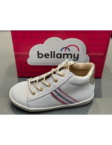 Bottines Bellamy Rafa blanc brillant pas chere