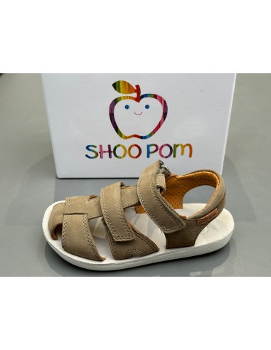 Sandalettes Shoo pom Goa New scratch nubuck kaki JUSQU'A -70%! 