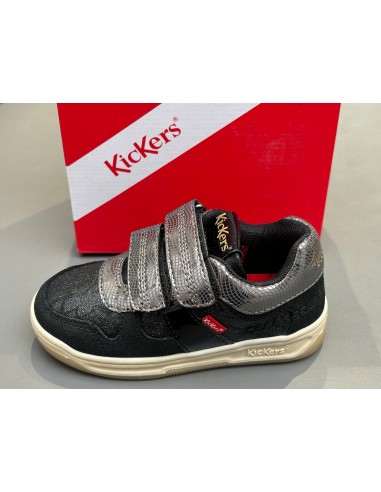 Baskets kickers kalido noir brillant Les êtres humains sont 