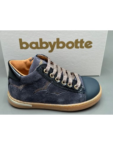 Bottines Babybotte 5241B002 anvole blu bleu H24 français