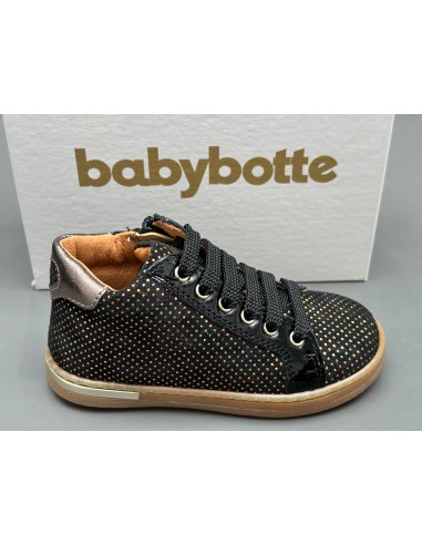 Bottines Babybotte 5244B001 Aliss puntini nero noir à prix réduit toute l'année