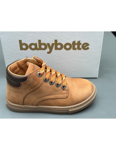 Bottines Babybotte 5261B038 Archie fatty cuio camel H24 pas cheres