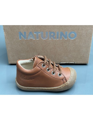 Bottines naturino cocoon zip nappa spazz sole honey cuoio camel H24 suggérées chez