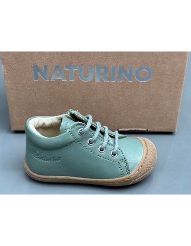 Bottines naturino cocoon zip nappa spazz sole honey sage H24 Vous souhaitez 