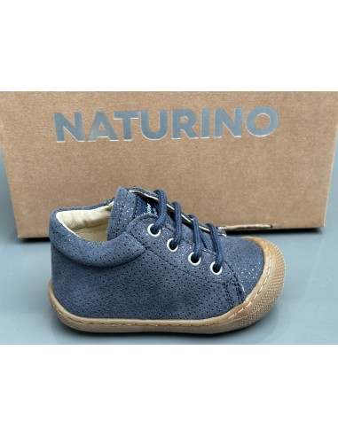 Bottines naturino cocoon zip suede met dots blue H24 s'inspire de l'anatomie humaine