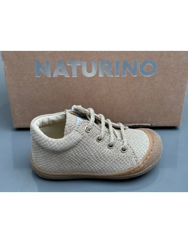 Bottines naturino cocoon zip lizard met platinium H24 2024