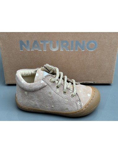 Bottines naturino cocoon zip suede love taupe H24 JUSQU'A -70%! 