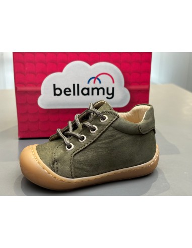 Bottines Bellamy 062007 choubi nubuck kaki les ctes