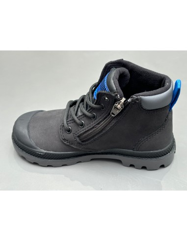 Bottines Palladium pampa hi cuff black JUSQU'A -70%! 