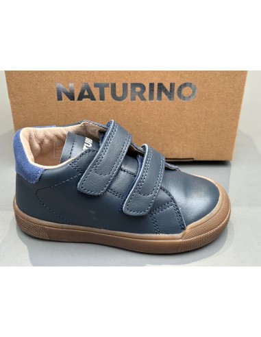 Bottines naturino eindhoven high VL calf suede navy azure de France