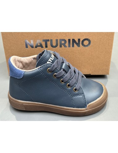 Bottines naturino eindhoven high zip calf suede navy azure une grave pollution 