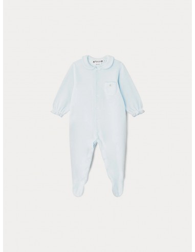 Pyjama Talou bleu gris soldes