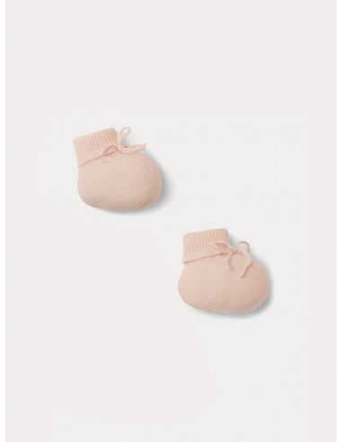 Chaussons en cachemire bébé rose pâle Comparez et commandez 