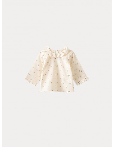 Blouse en voile imprimé bébé or Dans la société mordern