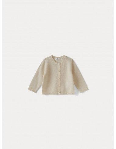 Cardigan en cachemire bébé blanc lait JUSQU'A -70%! 