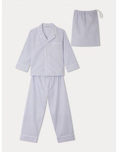 Pyjama Dormeur rayures bleu nuit Comparez plus de prix