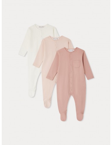 Lot de pyjamas Cosima rose fané chez Cornerstreet bien 