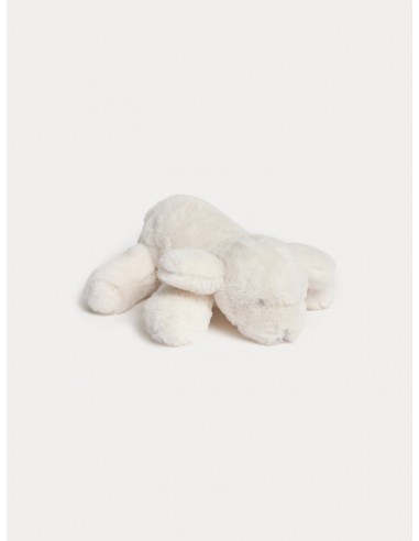 Peluche Chien Aimer blanc lait Fin de série