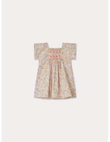 Robe Pais smockée en tissu Liberty de la marque