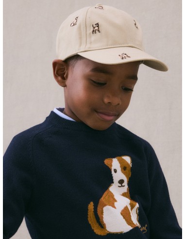 Casquette Arnold à motifs de chiens le des métaux précieux