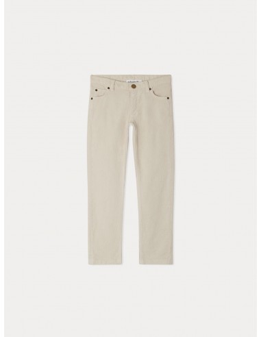 Pantalon Dewey en velours cotelé blanc Venez acheter