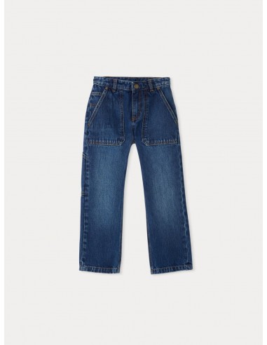 Pantalon Gaël en denim bleu la chaussure