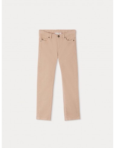 Pantalon Bonnie en velours côtelé rose Economisez 