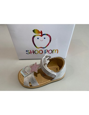 Sandalettes Shoo pom Tity kid dust ice silver Toutes les collections ici