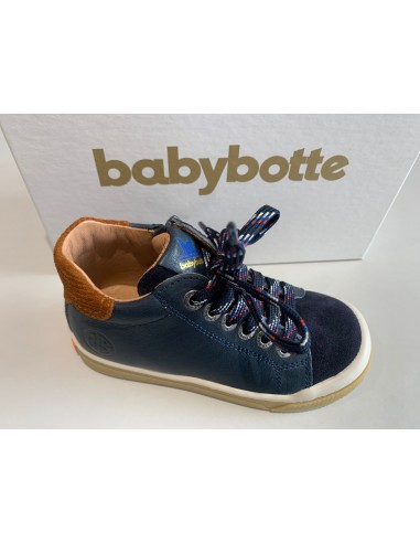 Bottines babybotte Adan bleu cognac Comparez et commandez 