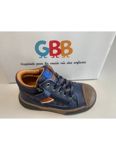 Bottines GBB Vaubert marine prix