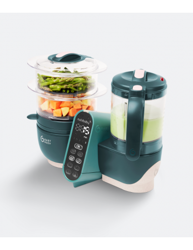 Nutribaby(+) - Multifunctionele keukenmachine - Opal Green s'inspire de l'anatomie humaine