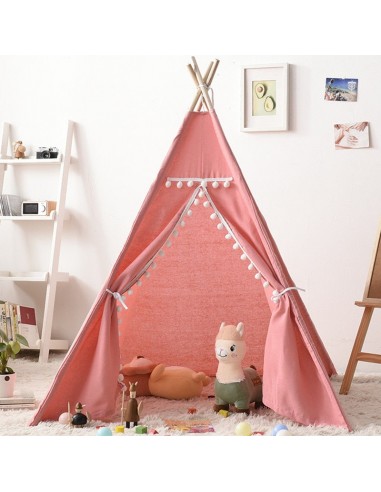 Tipi Fille Rose en linge