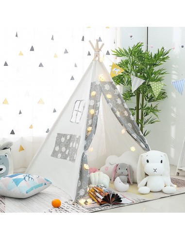 Tipi Bébé avec Motif Chat À commander