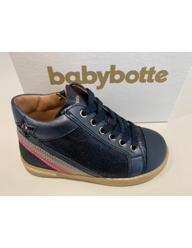 Bottines babybotte 3392B902 aston bleu rose Le MVP de beaucoup