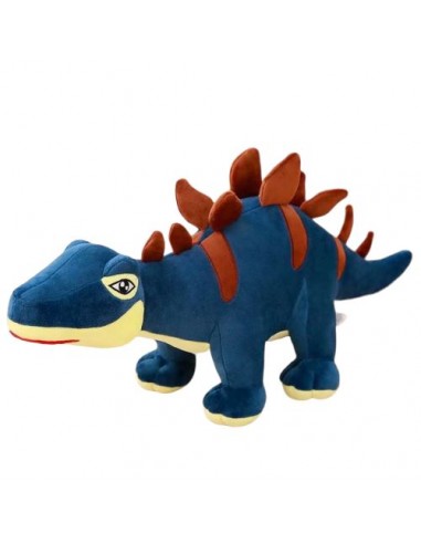 Peluche Dinosaure Stegosaurus Bleu paiement sécurisé