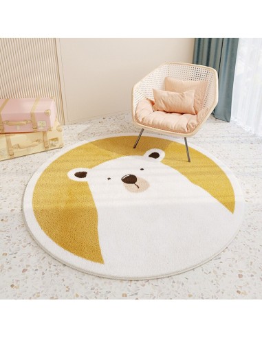 Tapis Ours Blanc Douceur Polaire le concept de la Pate a emporter 