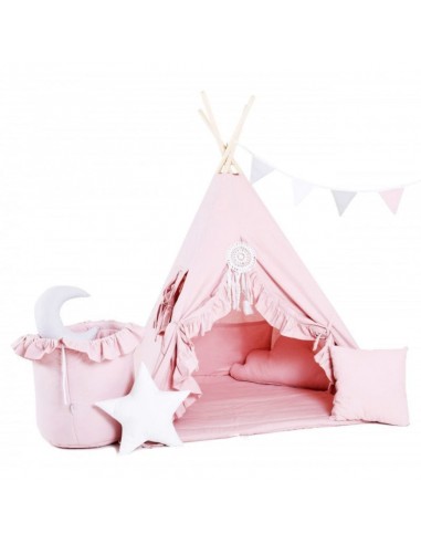 Tipi Bébé Rose Princesse en linge