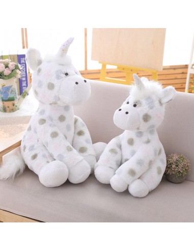 Peluche Licorne Blanche Aria plus qu'un jeu 