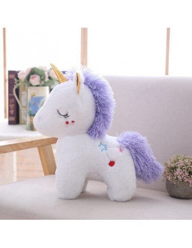 Peluche Licorne Géante Blanche Sky destockage