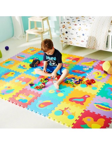 TAPIS PUZZLE BÉBÉ EN MOUSSE les ctes