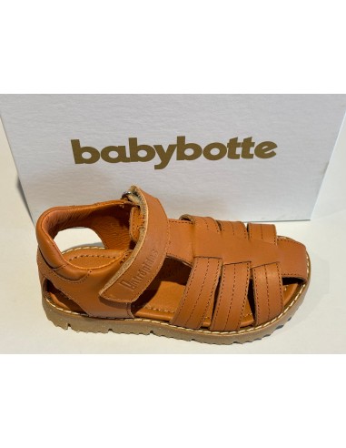 Sandalettes babybotte 4671B161 King texano cognac une grave pollution 