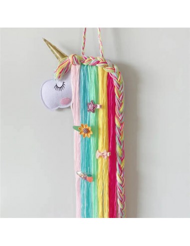 Tête princesse ou licorne range barrettes