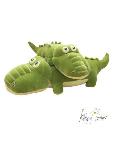 A plush crocodile cushion 45-100cm ouvre sa boutique